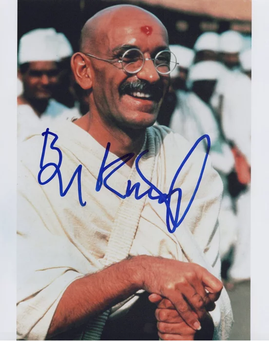 Ben Kingsley autograph