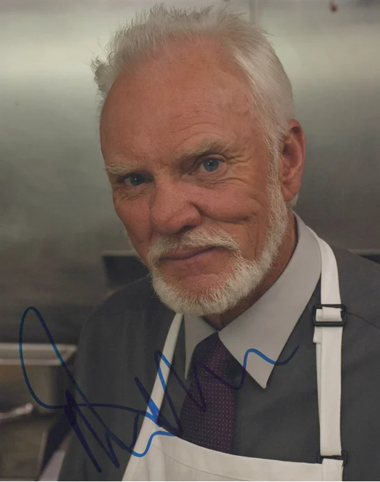 Malcolm McDowell autograph