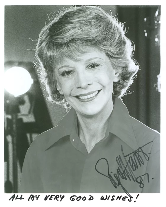Signe Hasso autograph