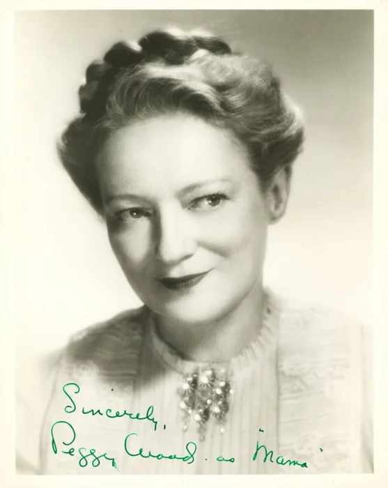 Peggy Wood autograph