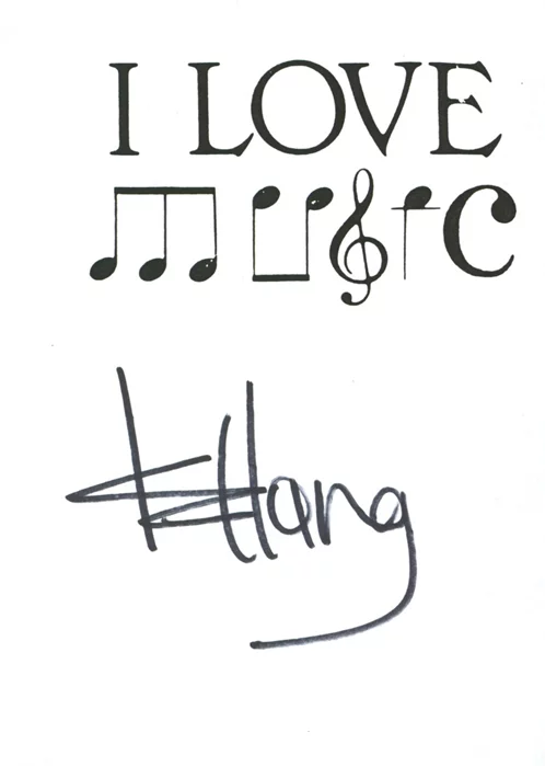 k.d. lang autograph