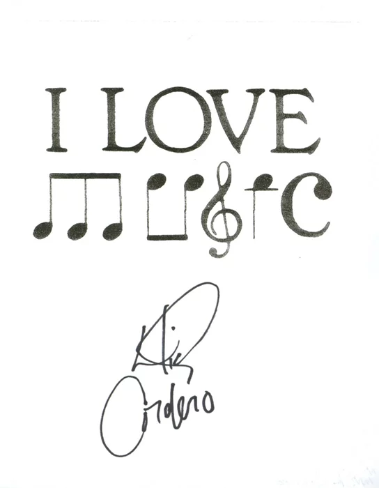 Nick Cordero autograph