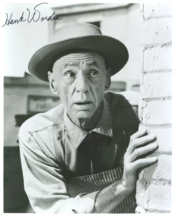 Hank Worden autograph