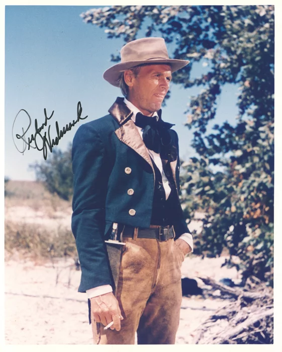 Richard Widmark autograph