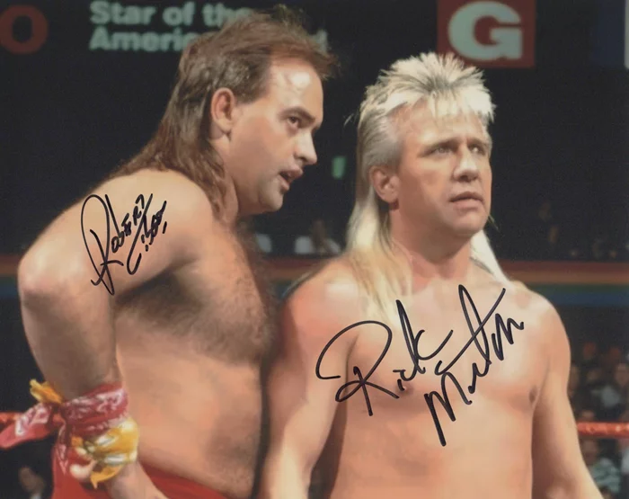 Rock 'n Roll Express autograph