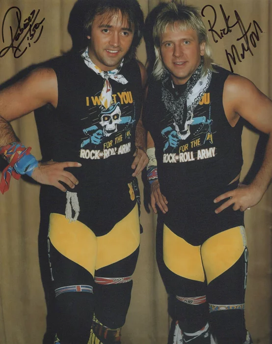 Rock 'n Roll Express autograph