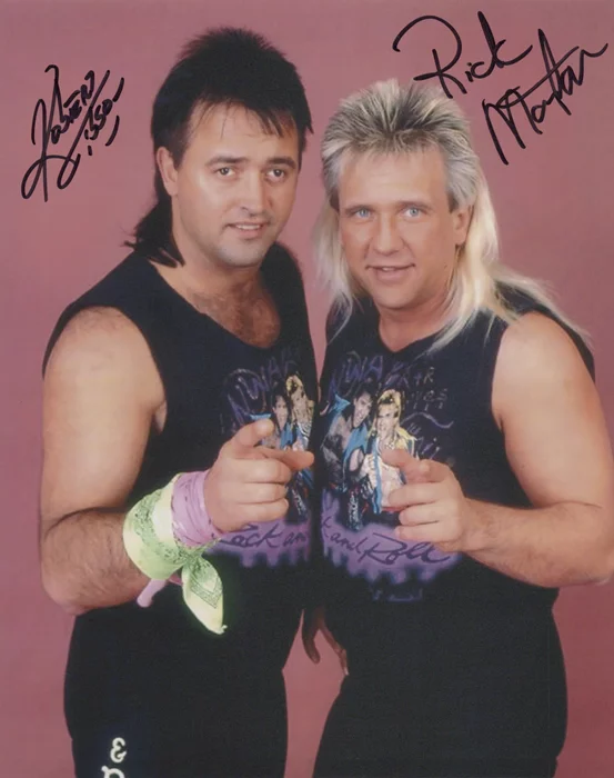 Rock 'n Roll Express autograph