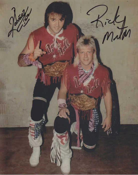 Rock 'n Roll Express autograph
