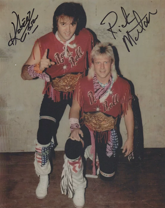 Rock 'n Roll Express autograph