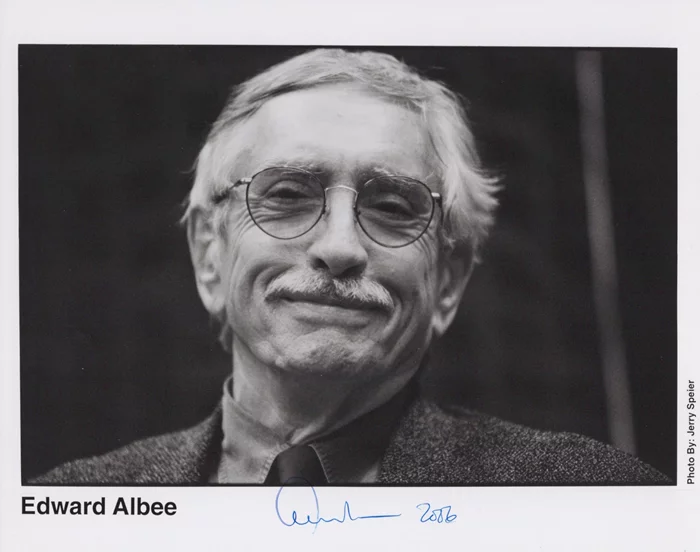 Edward Albee autograph