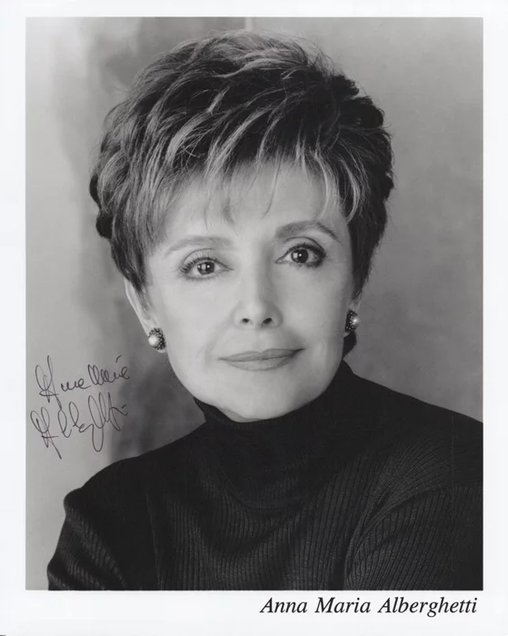Anna Maria Alberghetti autograph
