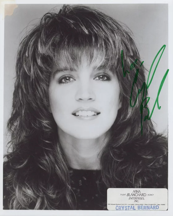 Crystal Bernard autograph