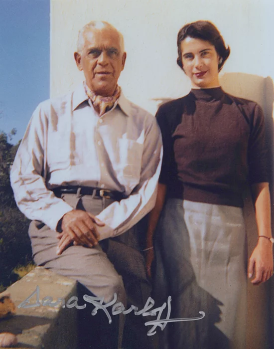 Sara Karloff autograph