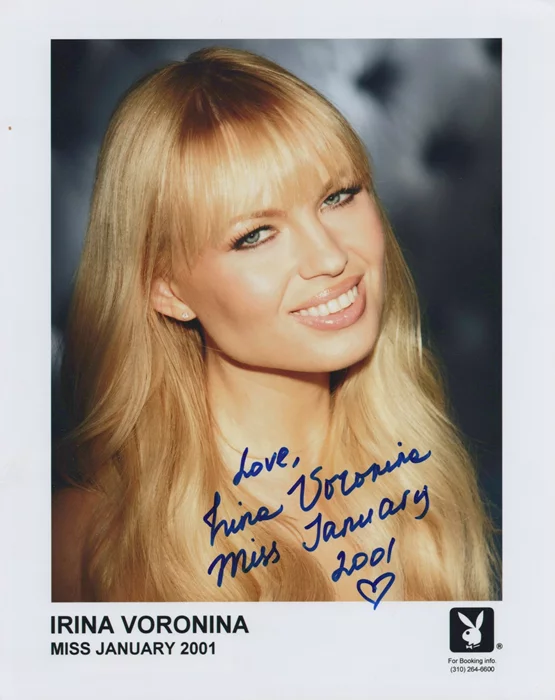 Irina Voronina autograph