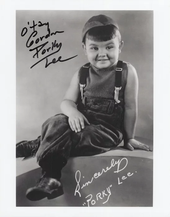 Eugene 'Porky' Lee autograph