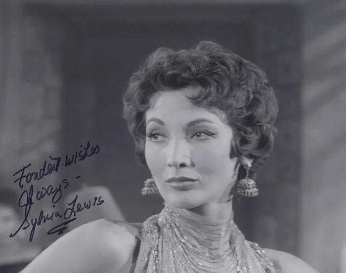 Sylvia Lewis autograph