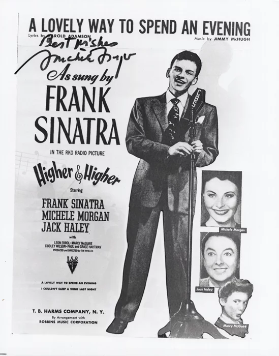 Michele Morgan autograph