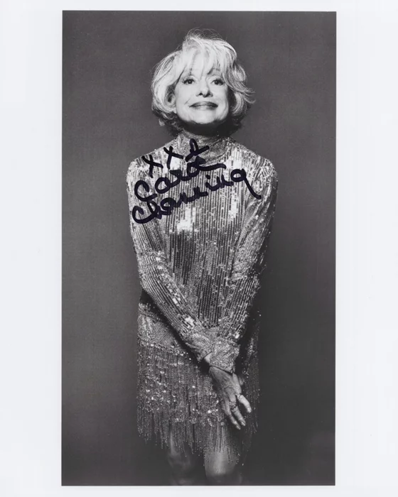 Carol Channing autograph