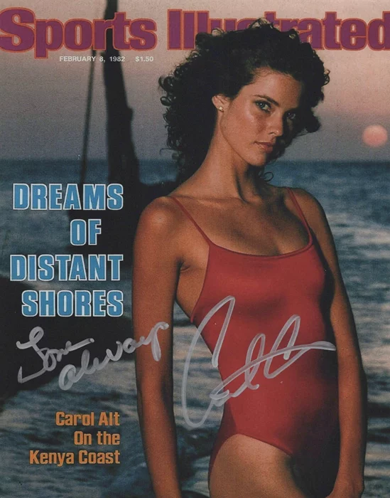 Carol Alt autograph