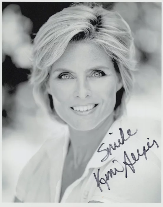 Kim Alexis autograph