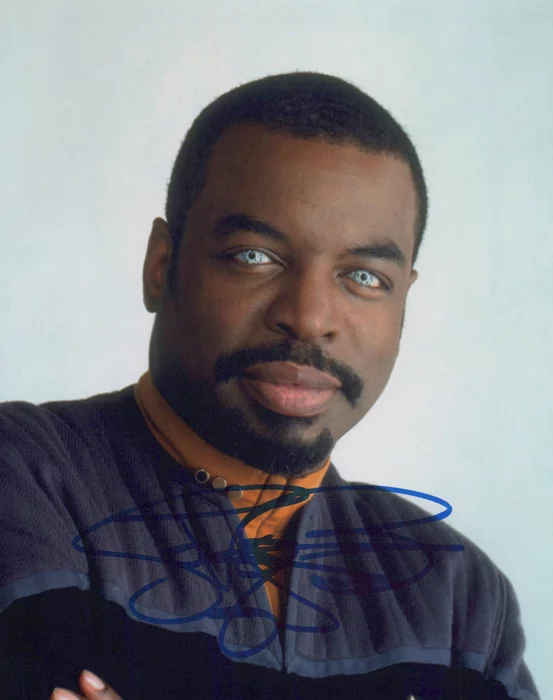 LeVar Burton autograph