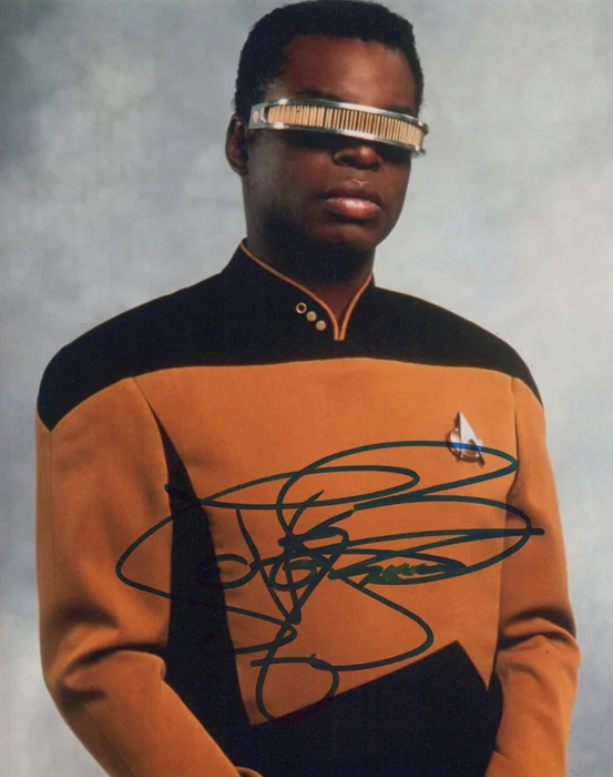 LeVar Burton autograph