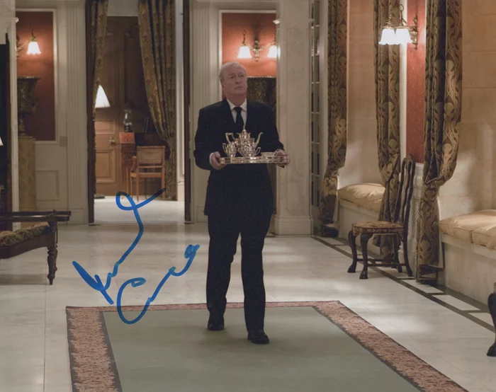 Michael Caine autograph
