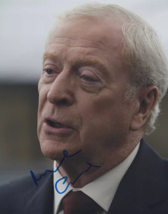 Michael Caine autograph