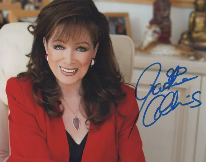 Jackie Collins autograph