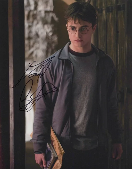 Daniel Radcliffe autograph