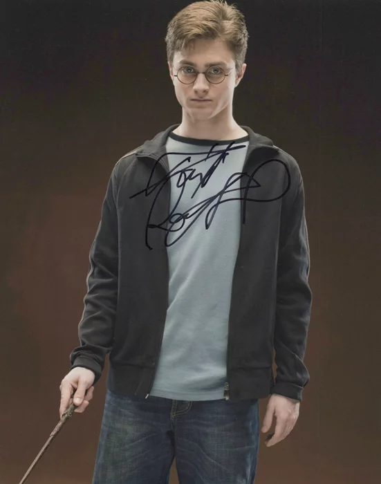 Daniel Radcliffe autograph
