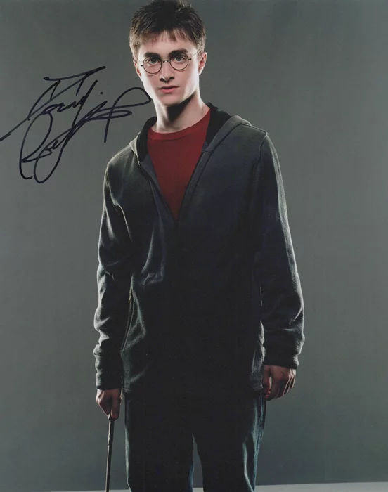 Daniel Radcliffe autograph