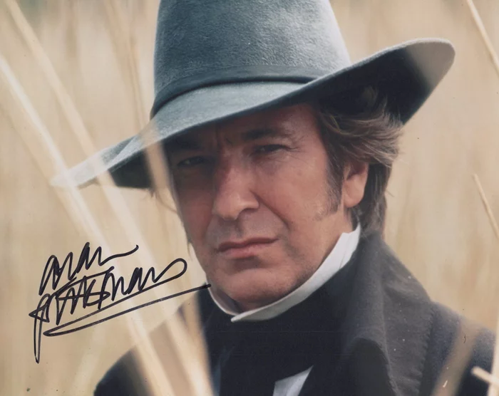 Alan Rickman autograph