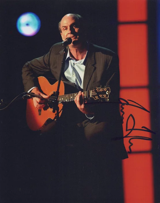 James Taylor autograph