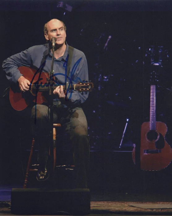 James Taylor autograph