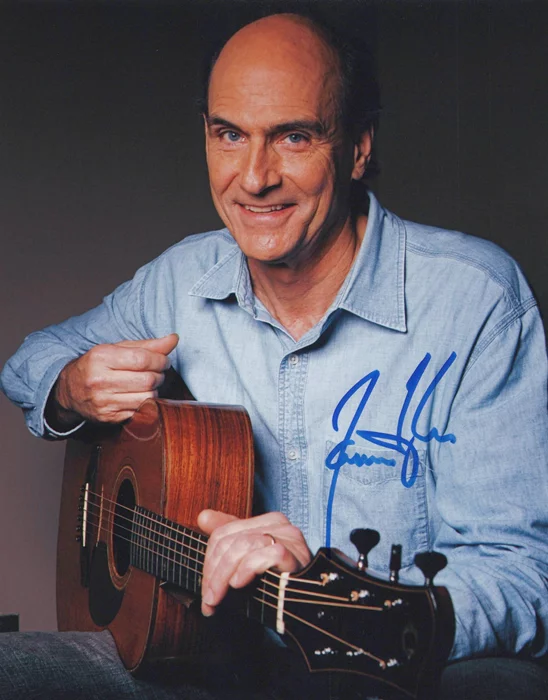 James Taylor autograph