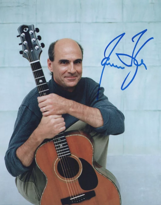 James Taylor autograph