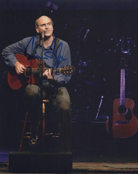 James Taylor autograph