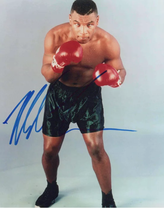 Mike Tyson autograph