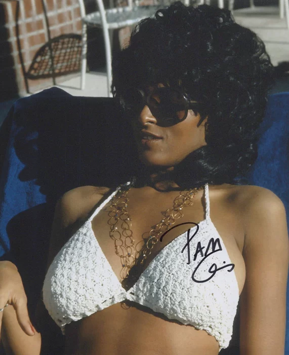 Pam Grier autograph