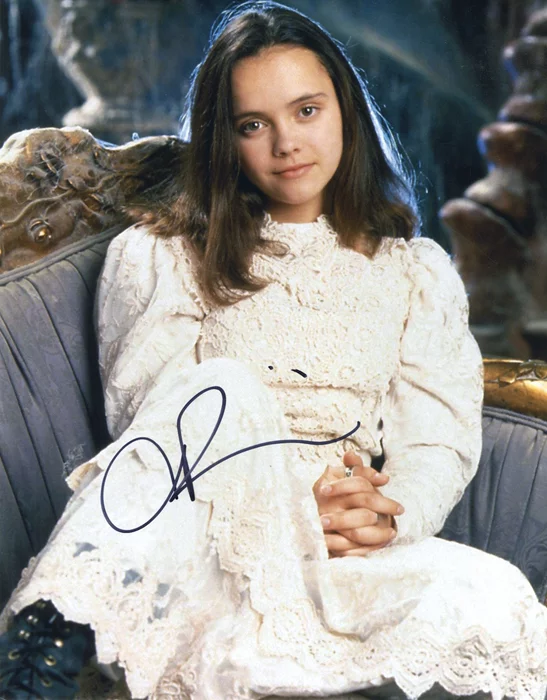 Christina Ricci autograph