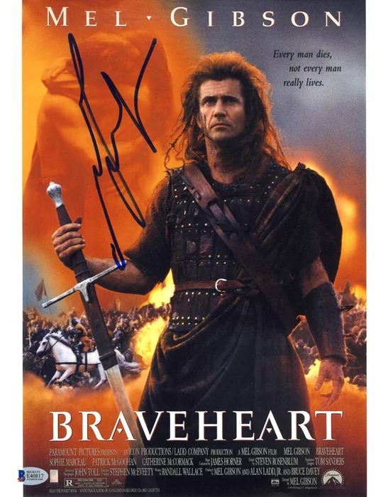 Mel Gibson autograph