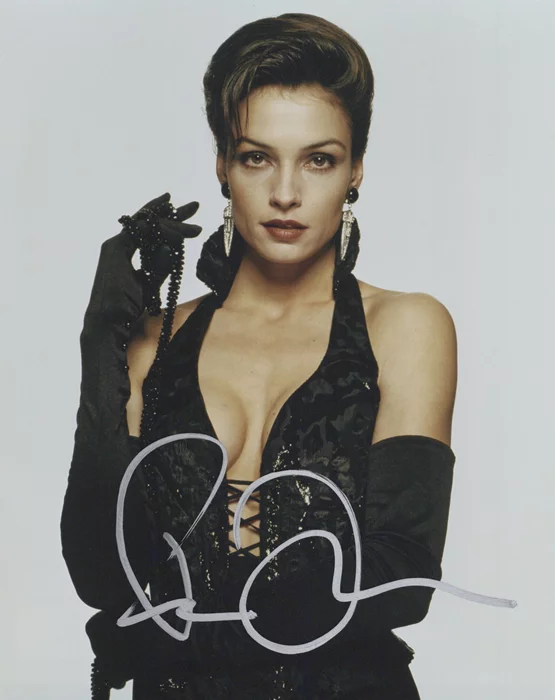 Famke Janssen autograph