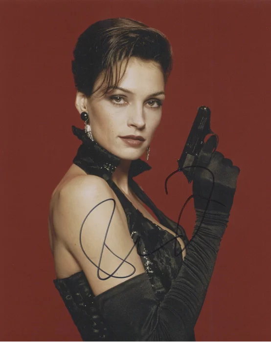 Famke Janssen autograph