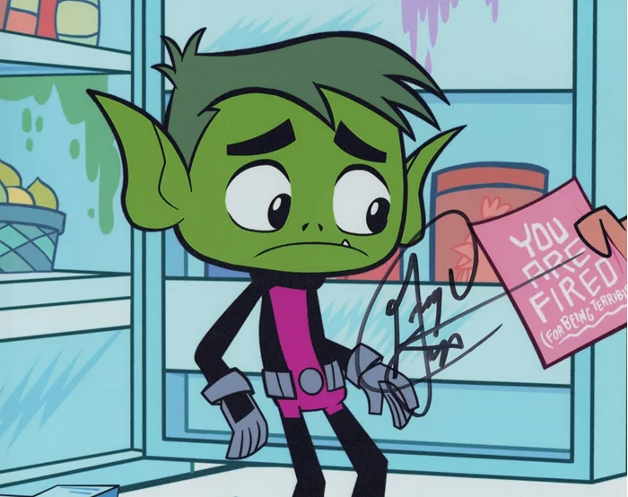 Greg Cipes autograph