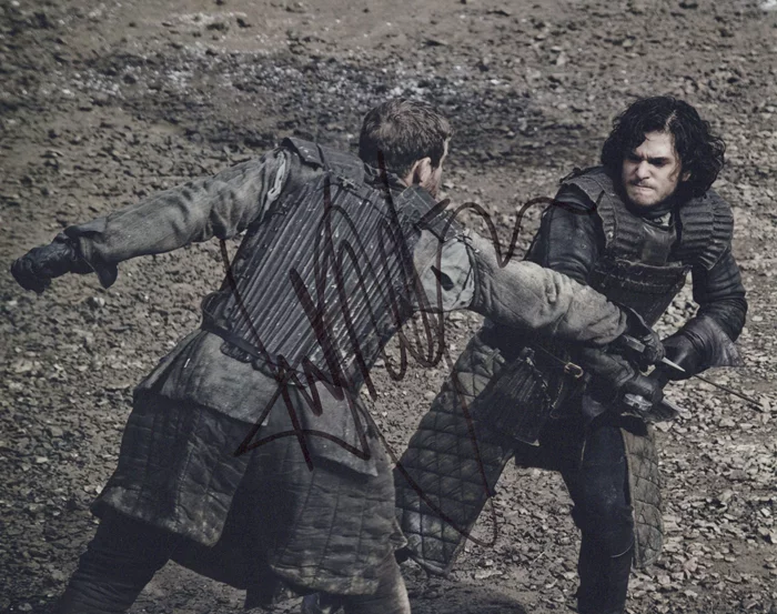 Kit Harrington autograph