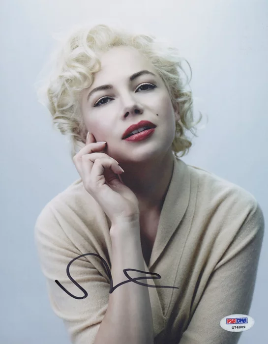 Michelle Williams autograph