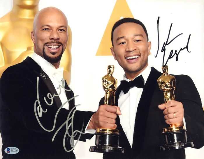 John Legend and Common autograph