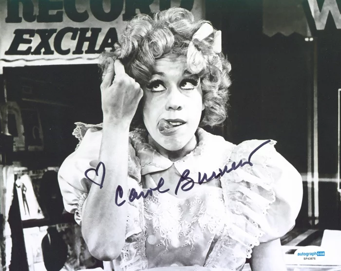 Carol Burnett autograph