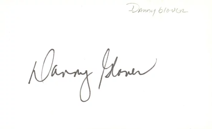 Danny Glover autograph
